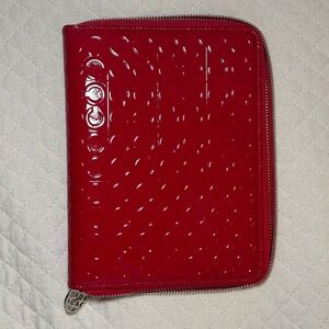 Coach Red Notebook Cover